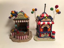 Lemax SET of 2 CARNIVAL BOOTHS