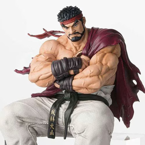 Street fighter figurine - street,