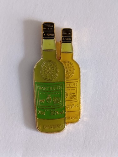 Pin chartreuse bouteille - chartreuse,