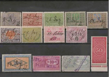 FISCAUX ALLEMAGNE  TIMBRES