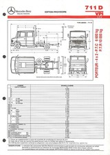 MERCEDES TRUCKS / 711 D VPI  /