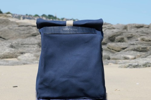 Sac dos plage toile - dos,