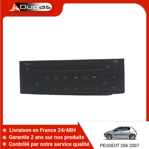 Autoradio peugeot 206 - peugeot,