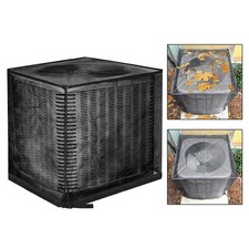 Housse de climatiseur central maille caoutchouc premium emp??che la chute des fe