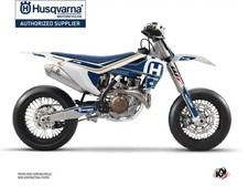 Kit Deco Moto Cross Heritage Husqvarna 450 FS Blanc
