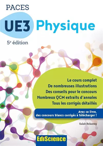Paces ue3 physique éd - 5e,