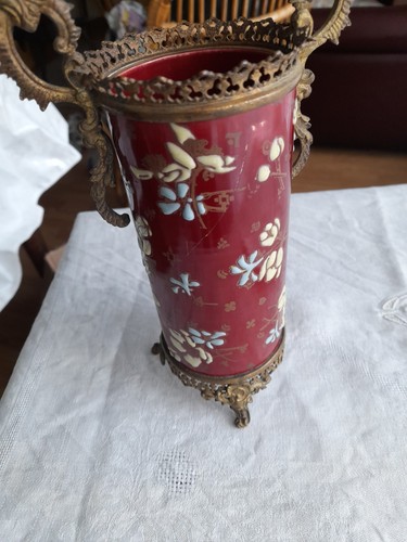 Vase luneville fleurs - luneville,