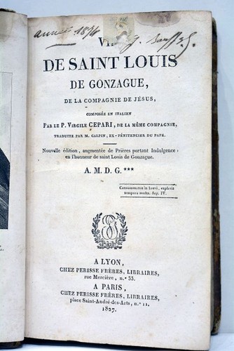 Livre ancien cepari vies - livre, de
