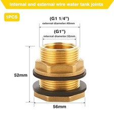 Connecteur de seau en laiton fabriqué en laiton pour bacs à eau pour jardinage