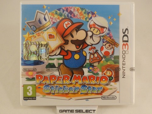Paper mario sticker - paper, super