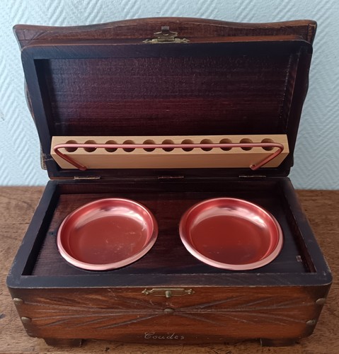 Vintage jolie boîte tabac - boîte,