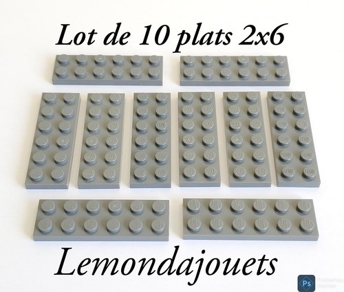 Lego 3795 lot plats 2 - lot, 10