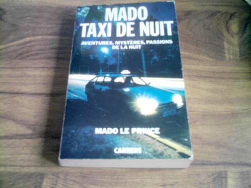 Livre mado taxi - taxi, nuit