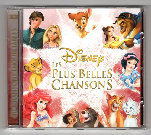 Rare coffret disney - cd,