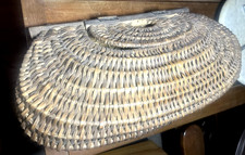 ancien panier osier Pêcheur  début 20 ème