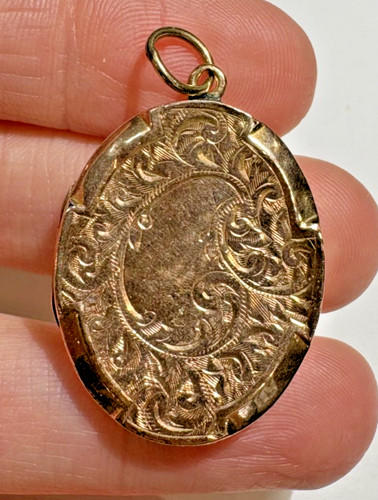 Médaille ovale argent - en,