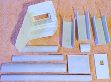 Chutes de pièces de bunker en