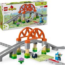 LEGO Duplo 10426 Set d'extension : Les Rails et Le Pont du Train