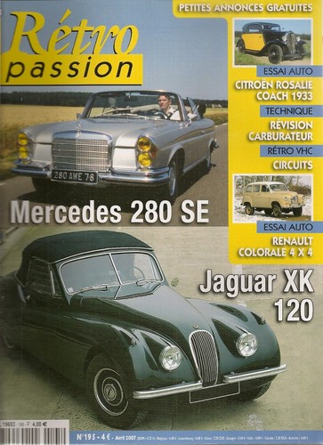 Retro passion 195 - passion, mercedes