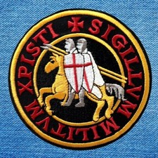 Patch Écusson Les Templiers