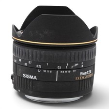 Objectif Fisheye Sigma AF EX