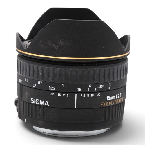 Objectif fisheye sigma ex - fisheye,