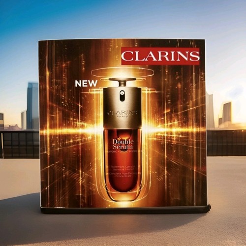 Clarins double serum sample - double,