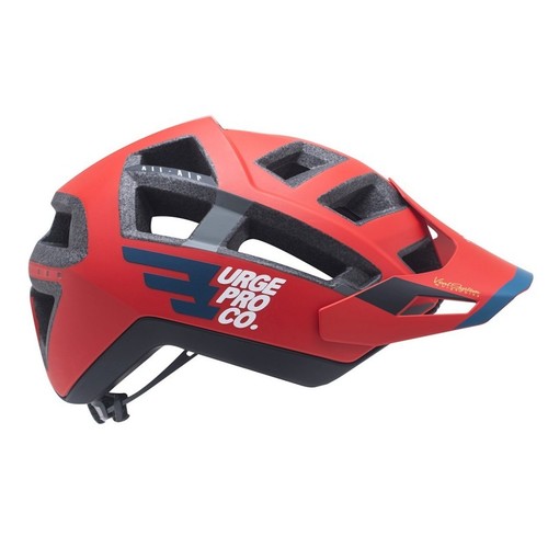 Casque enduro all - enduro, rouge