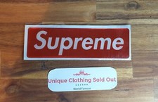 SUPREME STICKER BOX LOGO
