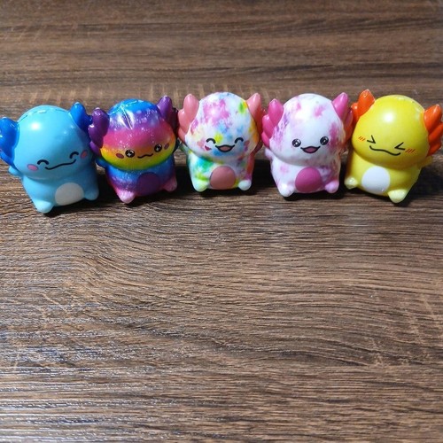 Axolotl squishy set 5 - set,
