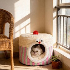 Panier pour chat confortable