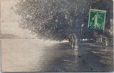 45 GIEN - CARTE PHOTO - crue