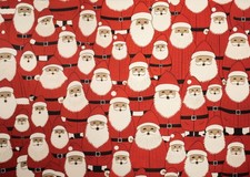 Art mural festif Père Noël