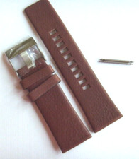 DIESEL Bracelet En Cuir Original De Remplacement DZ4330 Pour Montre Marron 26 Mm