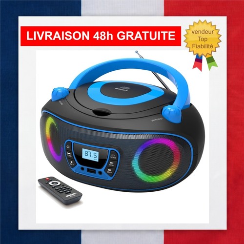 Lecteur portable boombox - cd,