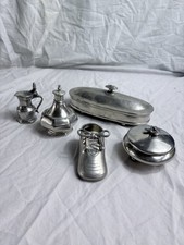 Lot objets anciens étain - anciens,