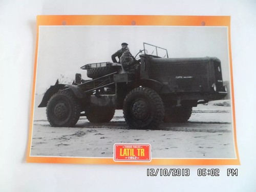 Carte fiche camion travaux - carte,