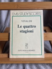 A. Vivaldi Les Quatre Saisons partition de poche EMB Z. 40039