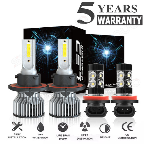 Led headlight kit beam - headlight,