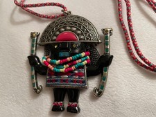 collier ZARA pendentif Inti inca, africain bohème
