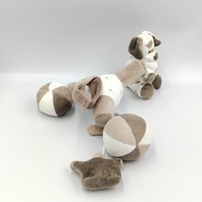 Mobile musical doudou chien blanc beige Max Noa et Tom NATTOU - 29520