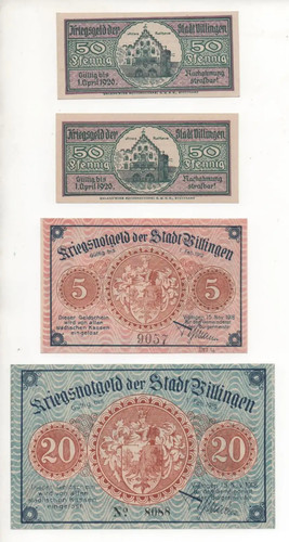 Notgeld villingen 4 - ,