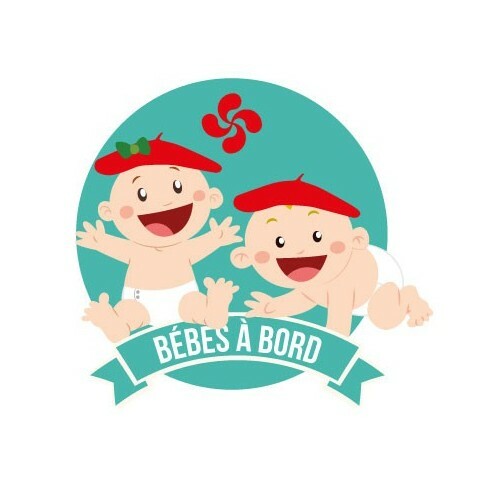 Autocollant bébé bord - bébé, à