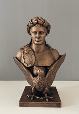 Statue buste Napoléon, 28 cm/11 po, sculpture buste empereur français, décor ...
