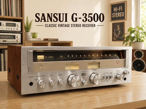 Sansui 3500 rare - g-3500, 🌈rare🌈