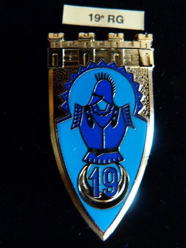 Insigne militaire pucelle - insigne,