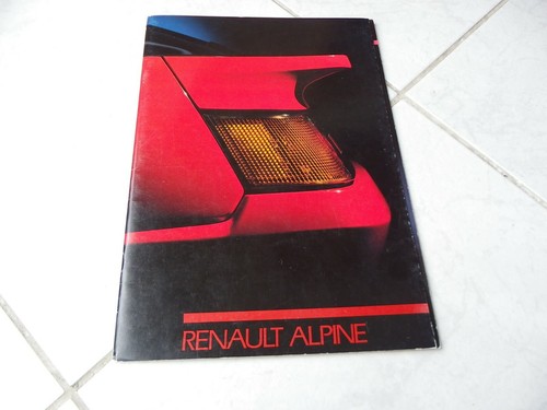 Renault alpine turbo - v6, gt