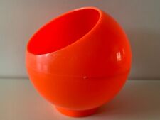 BOULE PLASTIQUE YVES ROCHER - SPACE AGE - VINTAGE ORANGE