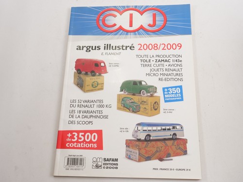 Cij argus illustré 2008 2009 - argus, 2008/2009