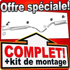 Ligne pot d'échappement pour